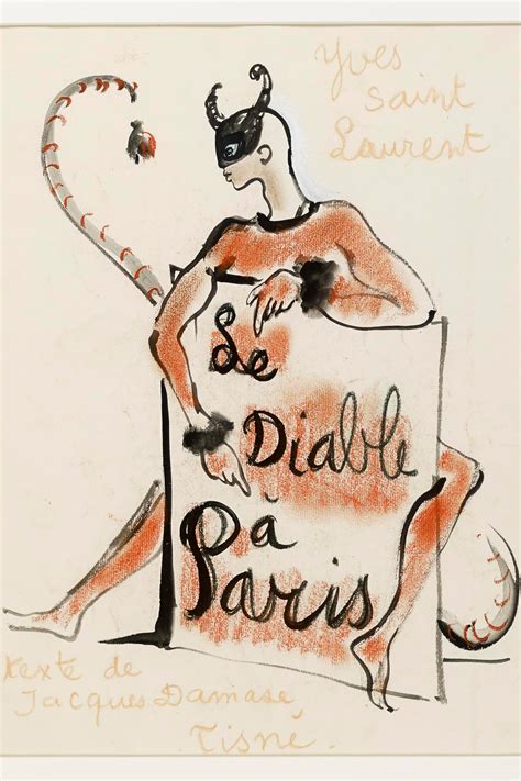 bande dessinée yves saint laurent|Les dessins d'Yves Saint Laurent .